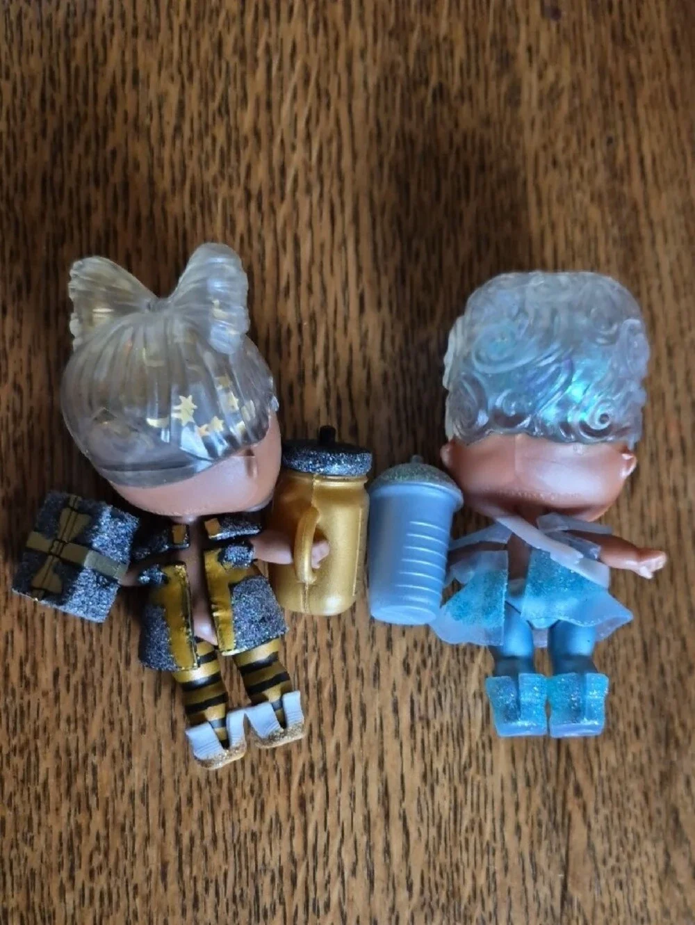 L.O.L. Surprise! Glitter Dolls - Blue and Gold Set